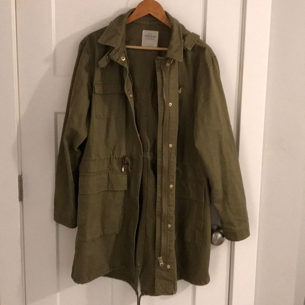 Zara Long Army Jacket